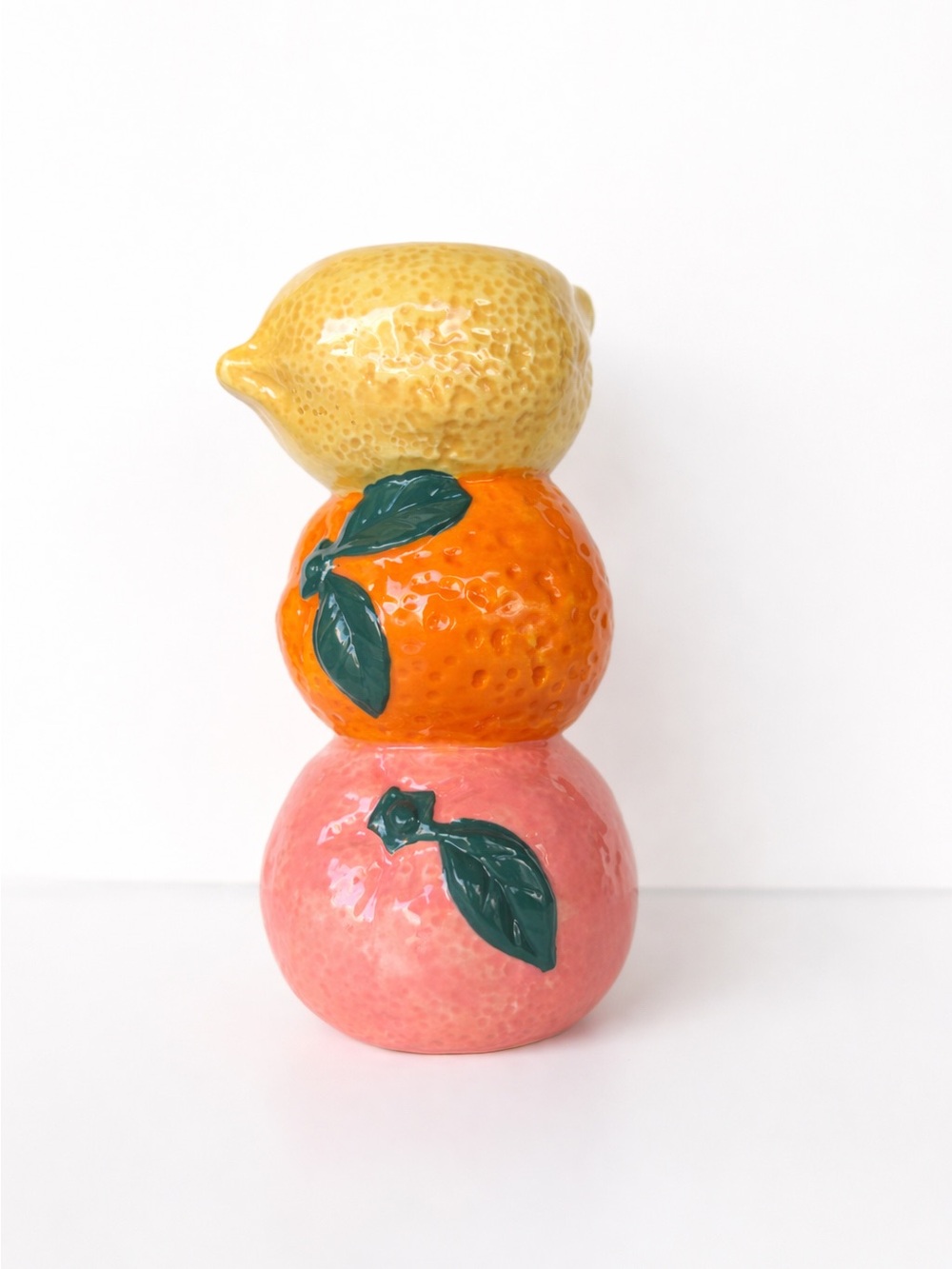 Target Stacked Citrus Fruit Vase